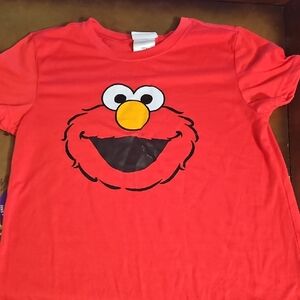 Kids Red Elmo T-Shirt